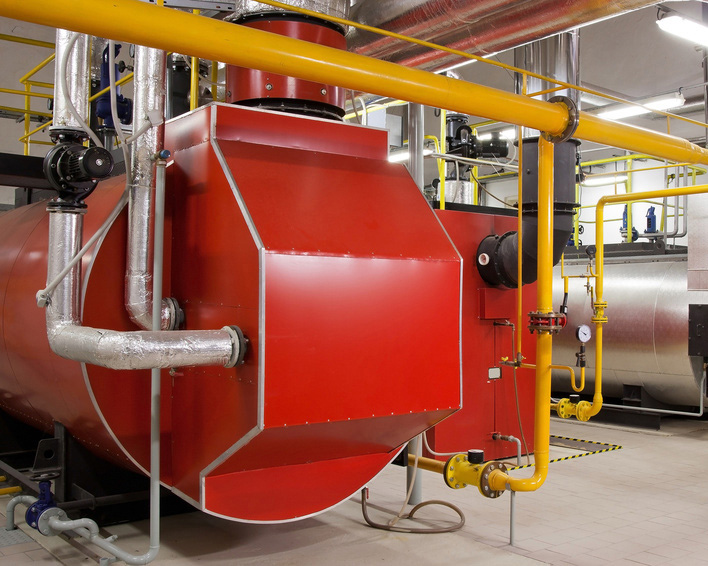 STEAM BOILER PLANT AND PROCESS PIPEWORK